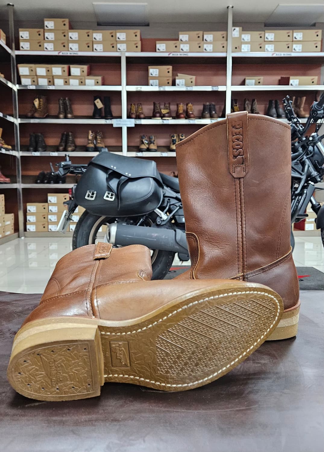 레드윙 11인치 페코스 클래식 풀온 부츠, 1155, US8EE 상품이미지6