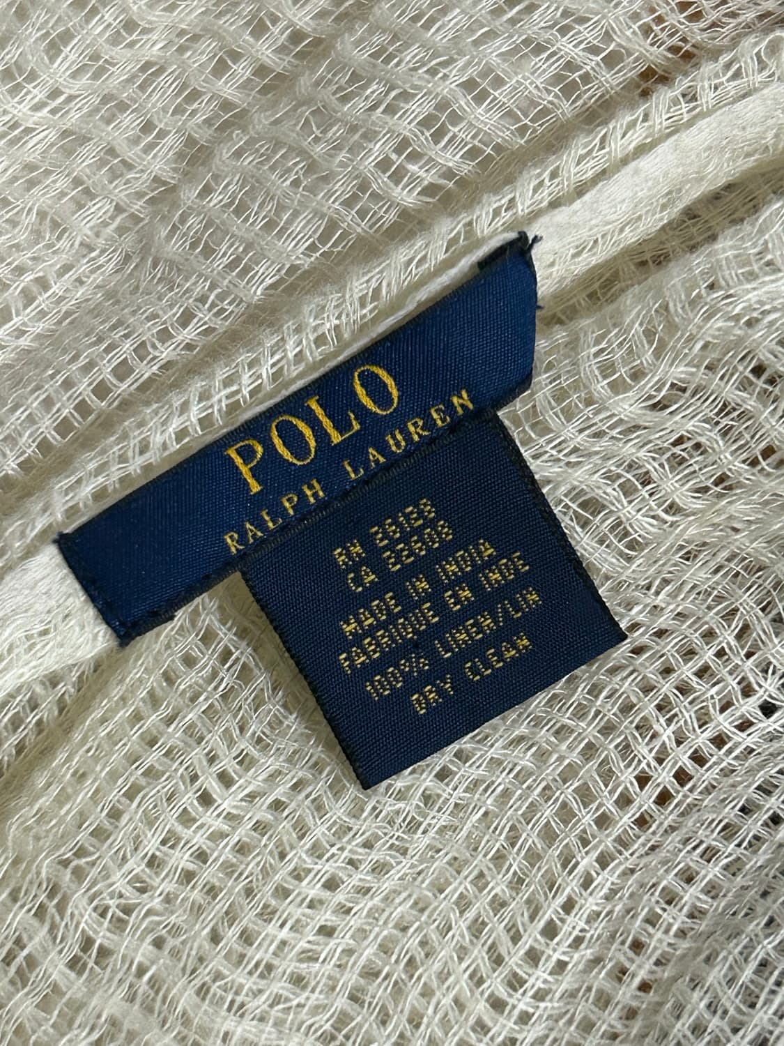 폴로랄프로렌(polo ralph lauren) 린넨 스카프 상품이미지3