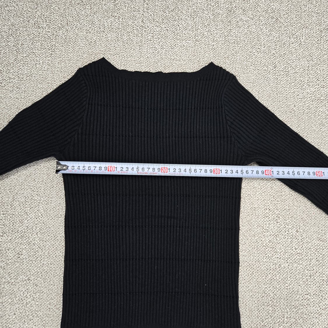 0183. 에고이스트  24SS 골지 니트 긴팔 티셔츠 55 상품이미지7