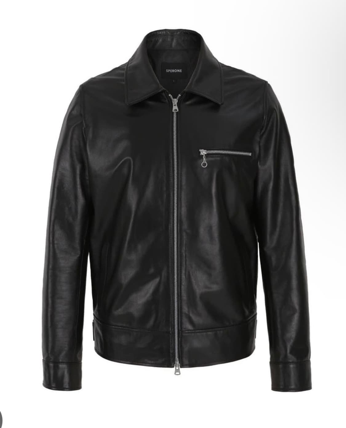 [정가 20만원] 스페로네 양가죽 레더 자켓 XL 상품이미지1