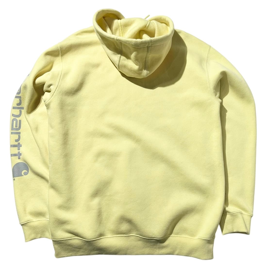 칼하트 사이드 로고 후드 레몬 상품이미지2