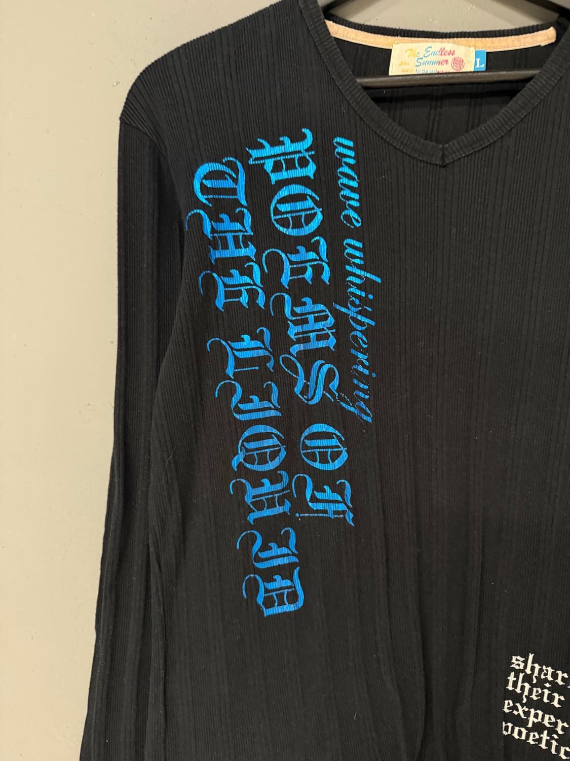 lettering detail back wings long sleeve  상품이미지6