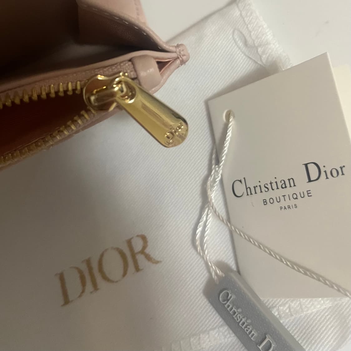 디올 까나쥬 카드지갑 핑크(베이지) 상품이미지7