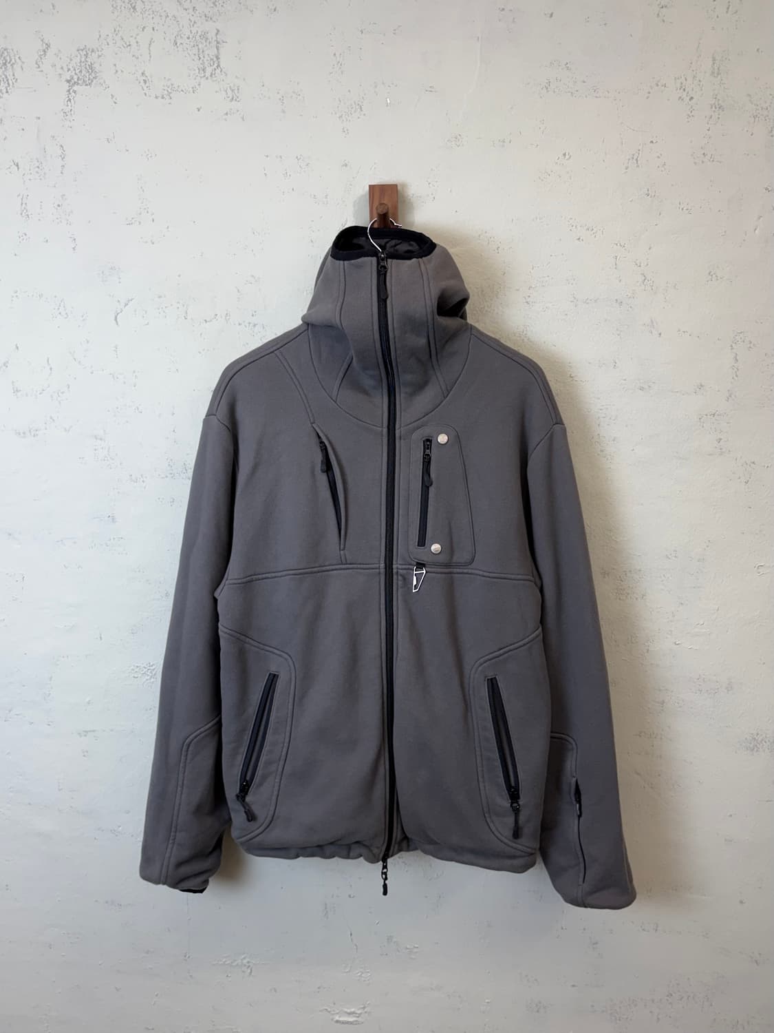 언더마이카 마샬 체스트 포켓 바라클라바 후드집업 상품이미지1