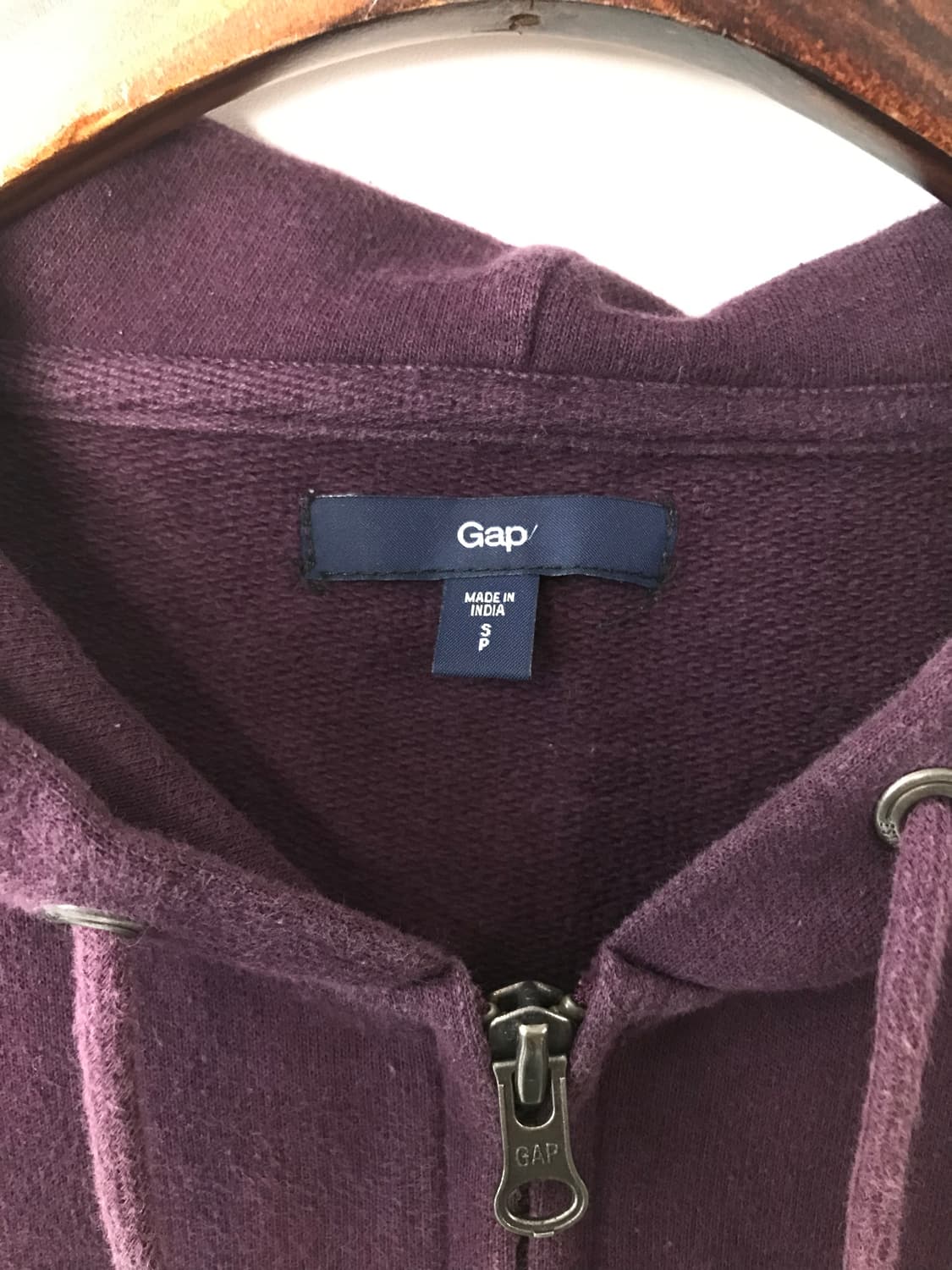 Gap 갭 퍼플 후드집업 상품이미지7