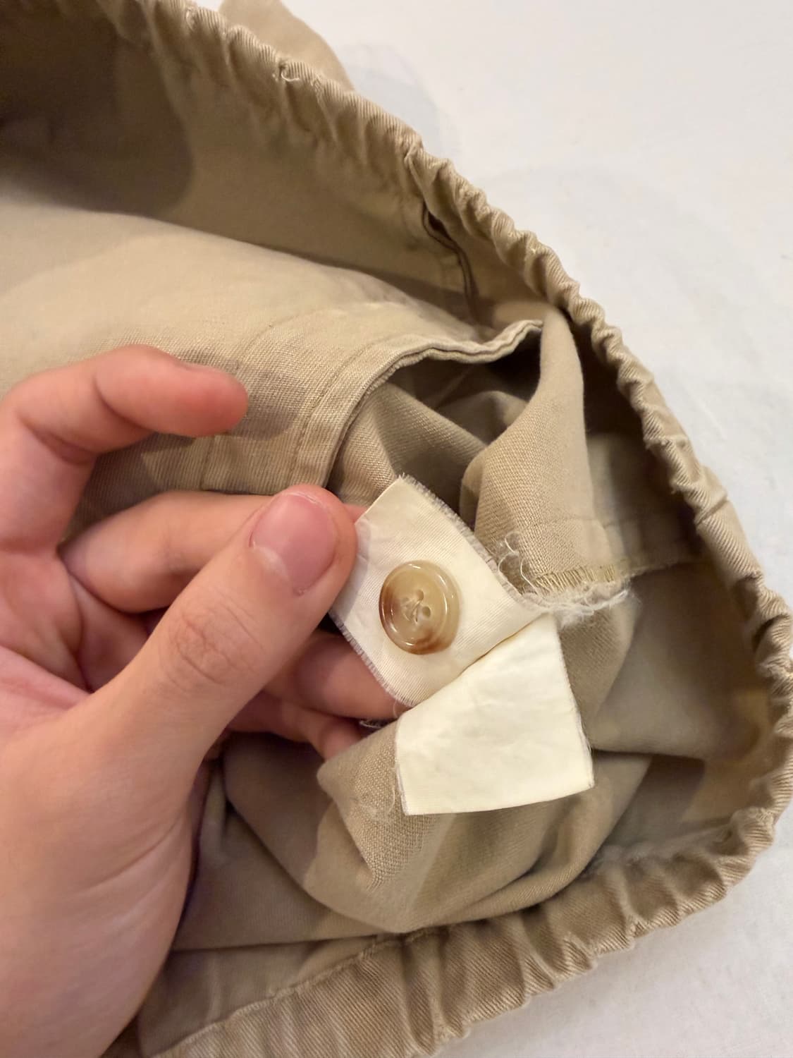 90s 폴로 랄프로렌 바라쿠타 스윙탑 봄버자켓 베이지 상품이미지7