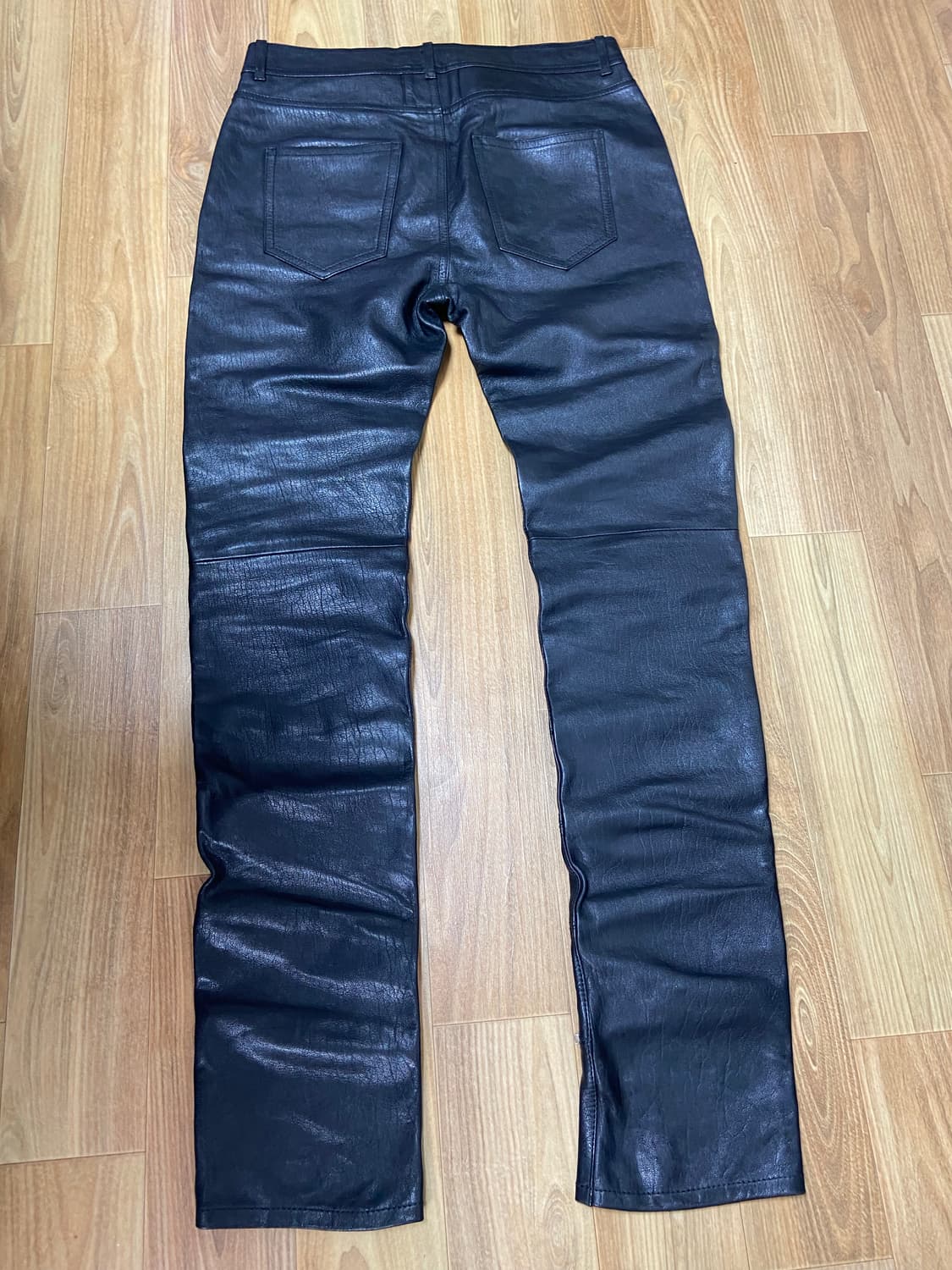 48 생로랑 FW15 멀티 지퍼 레더 팬츠 상품이미지2