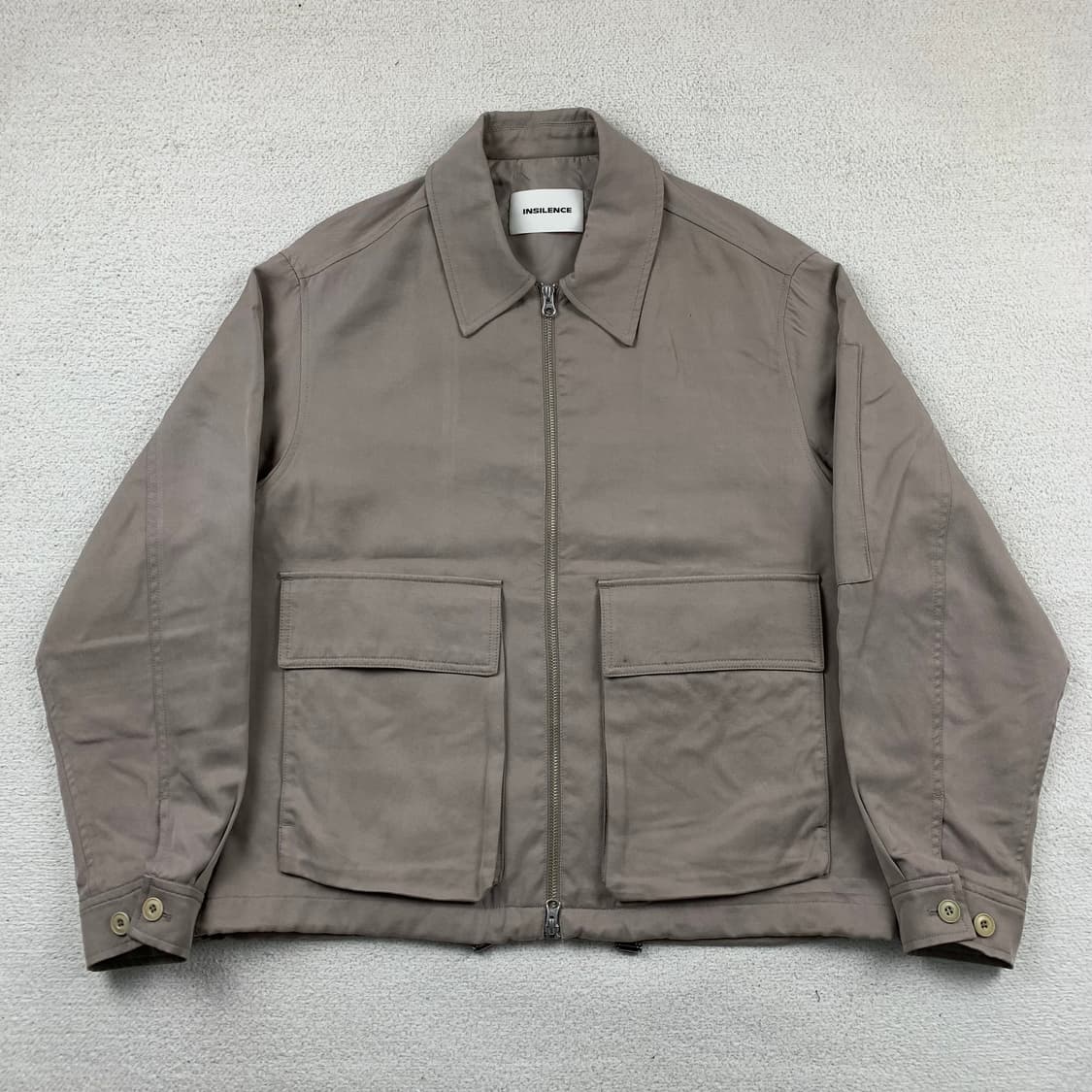 인사일런스 드레이프 플라이트 텐셀 자켓 상품이미지1