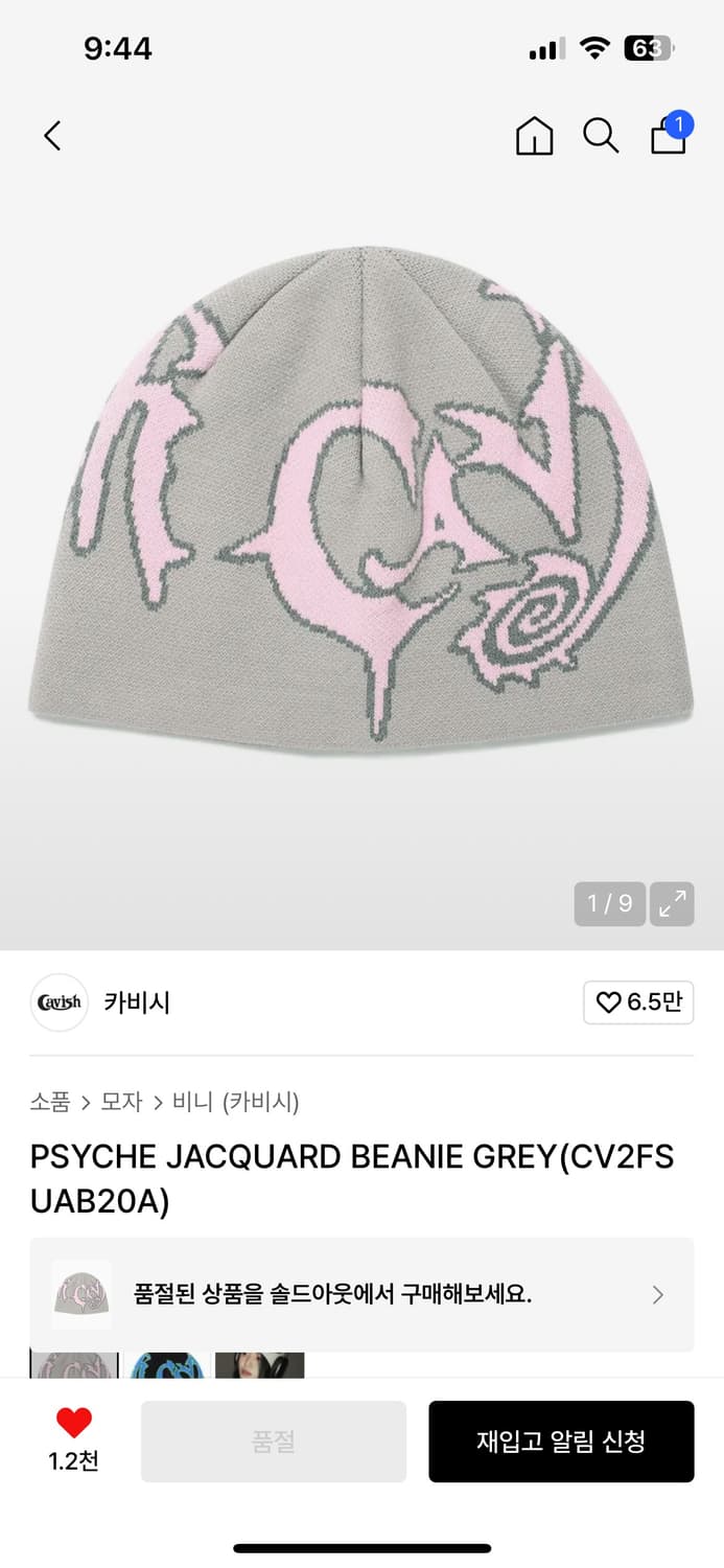 카비시 비니 상품이미지1