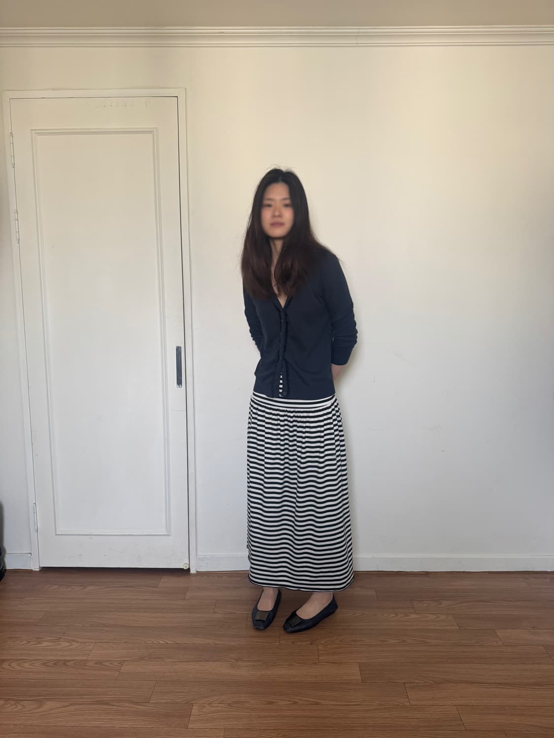 스트라이프 스커트 상품이미지6