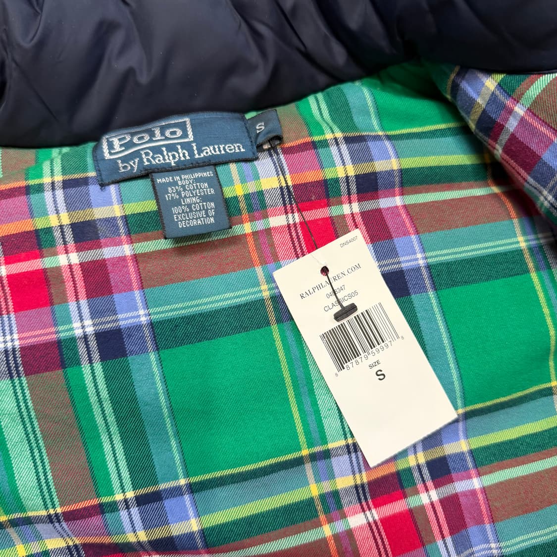 폴로 랄프로렌 타탄체크 베스트  상품이미지2