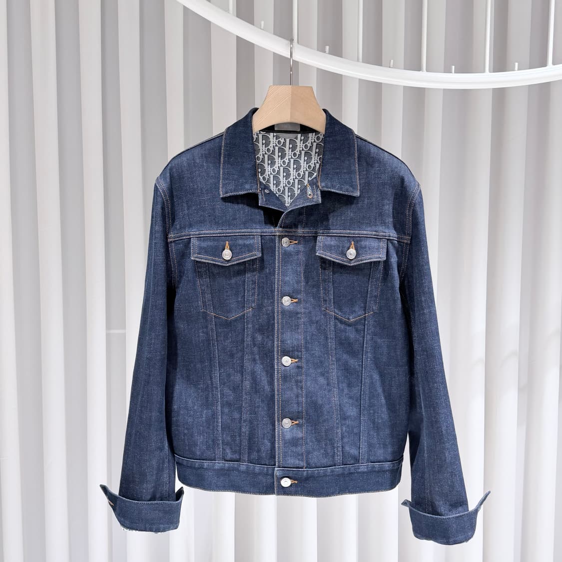 52 / 디올 오블리크 데님 청자켓 상품이미지1