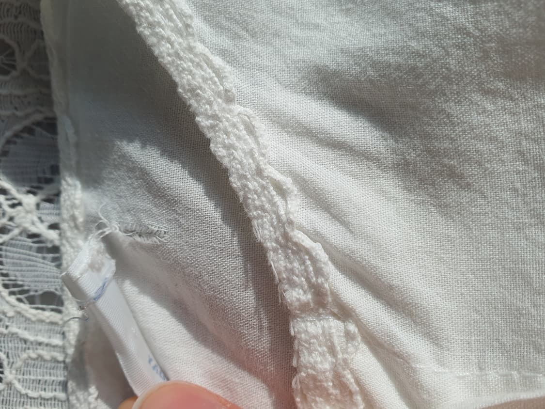 [지뢰계] 화이트 레이스 블라우스 상품이미지8