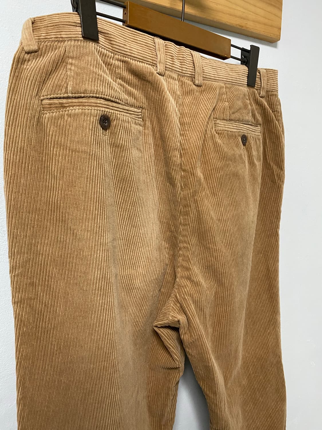 헤지스 / 코듀로이 골덴 브라운 투턱 팬츠 / 32-33 상품이미지4