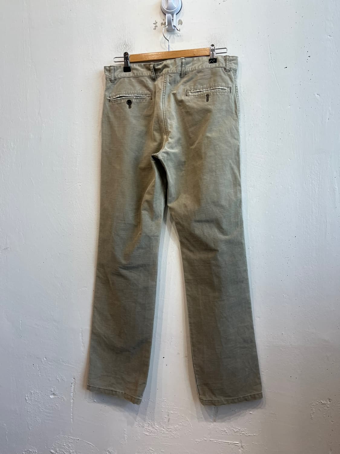 Beams 빔즈 백사틴 팬츠 Made in JAPAN 상품이미지3