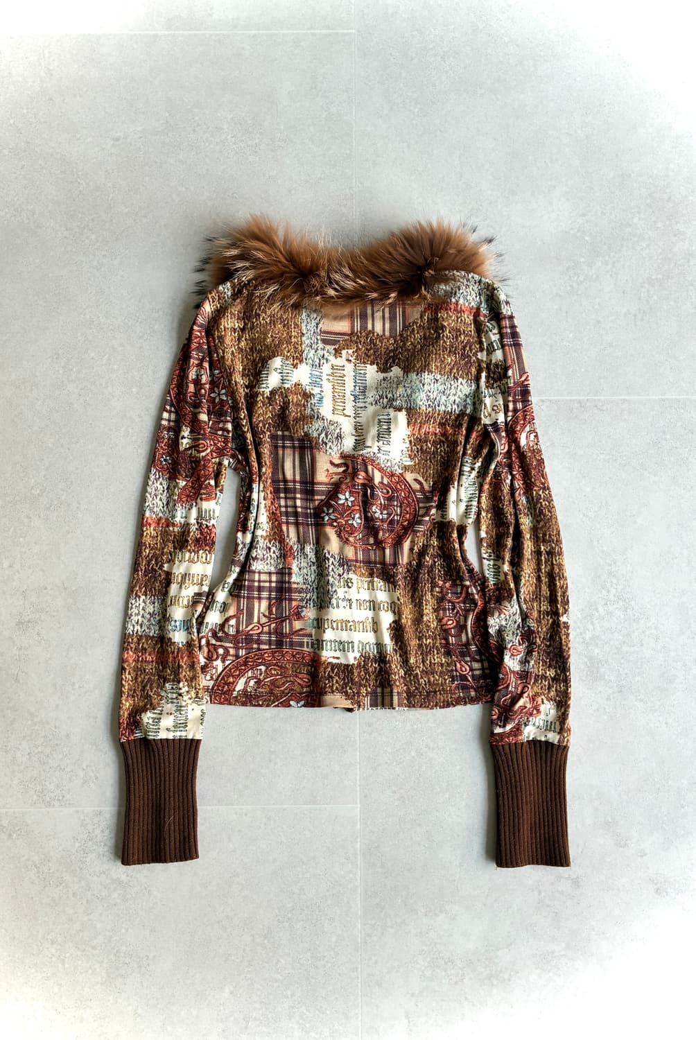 퍼 가디건 상품이미지3