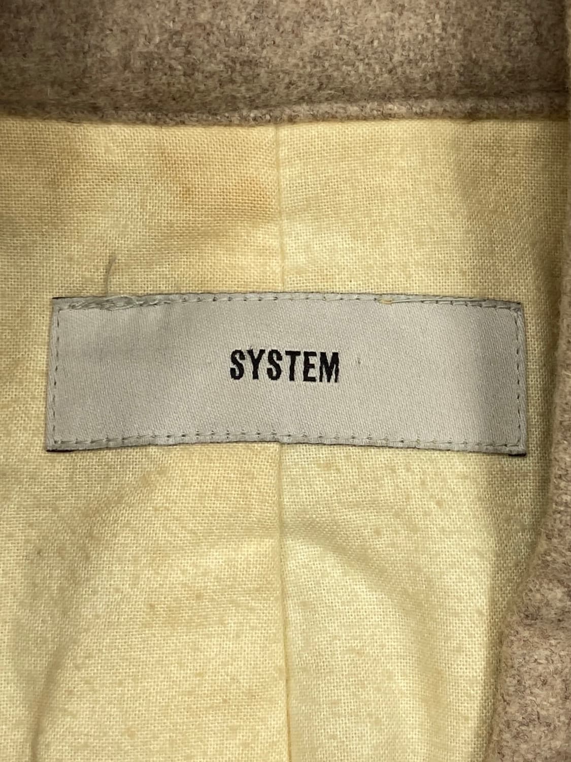 System 시스템 러프 자켓  상품이미지5