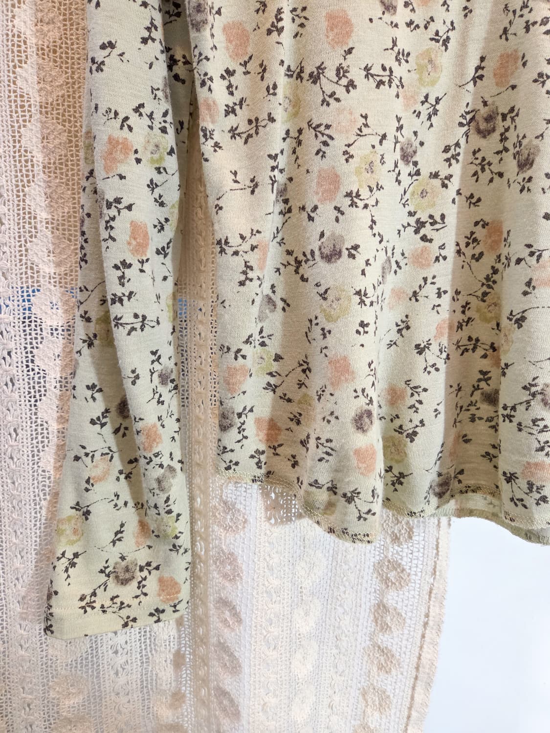 플라워 패턴 슬리브 상품이미지3