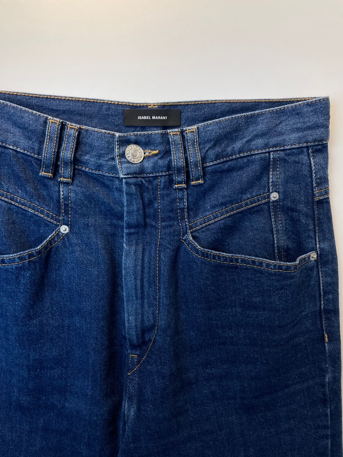 이자벨마랑 하이웨이스트 데님 팬츠  상품이미지1