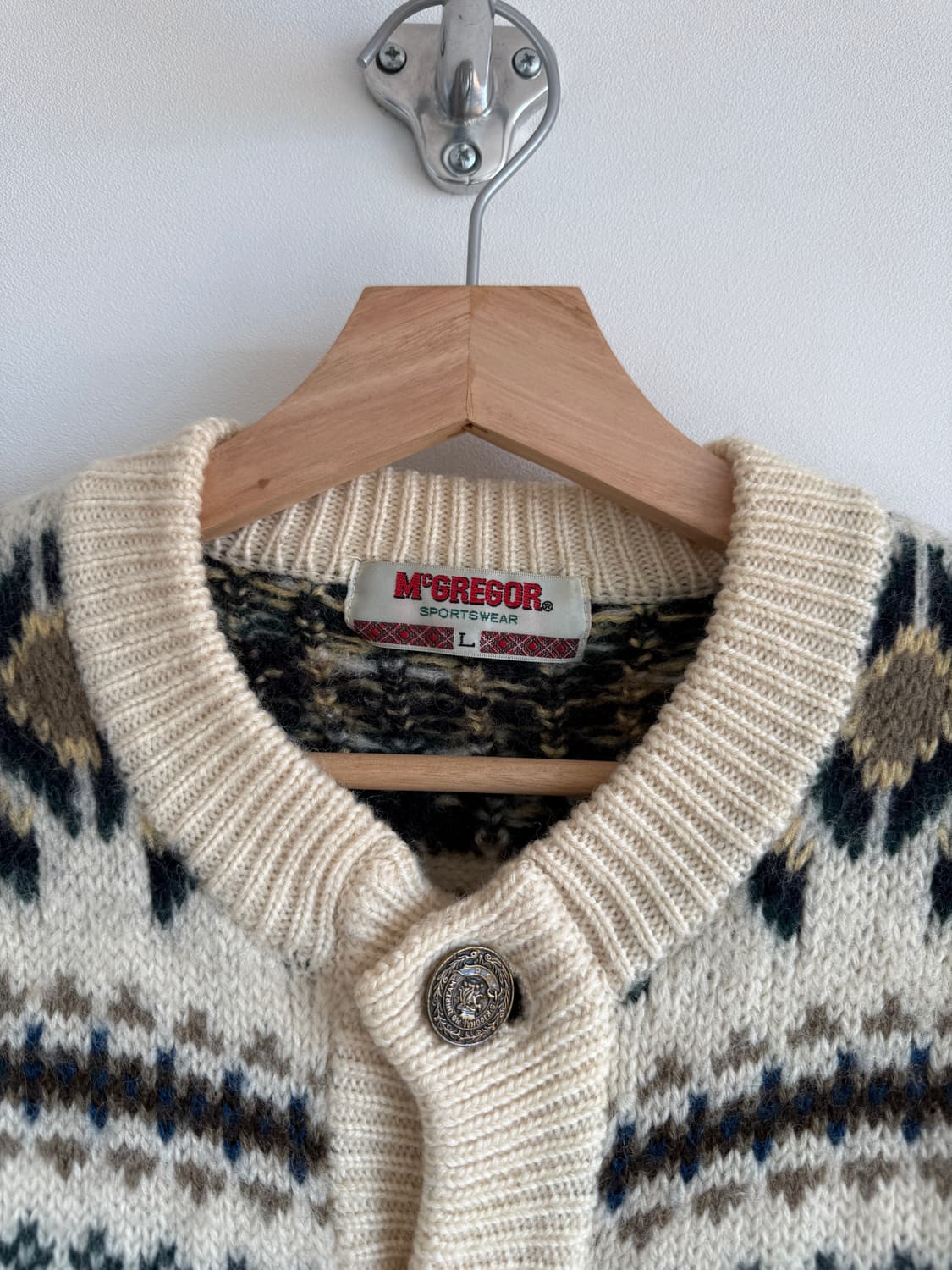 올드 맥그리거(McGREGOR) 해비울 가디건(JAPAN) 상품이미지5