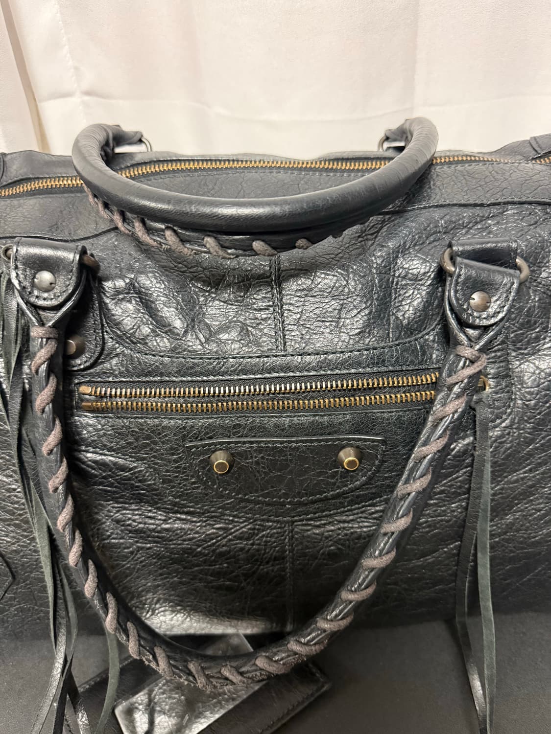 Balenciaga motorcycle bag 빈티지 오리지널 상품이미지10