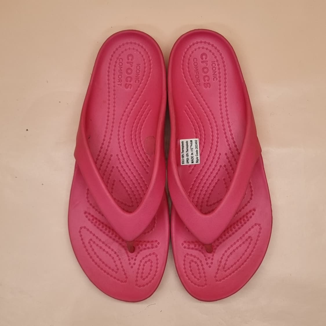 크록스 카디 플립 여성샌들 실사이즈 255 상품이미지2