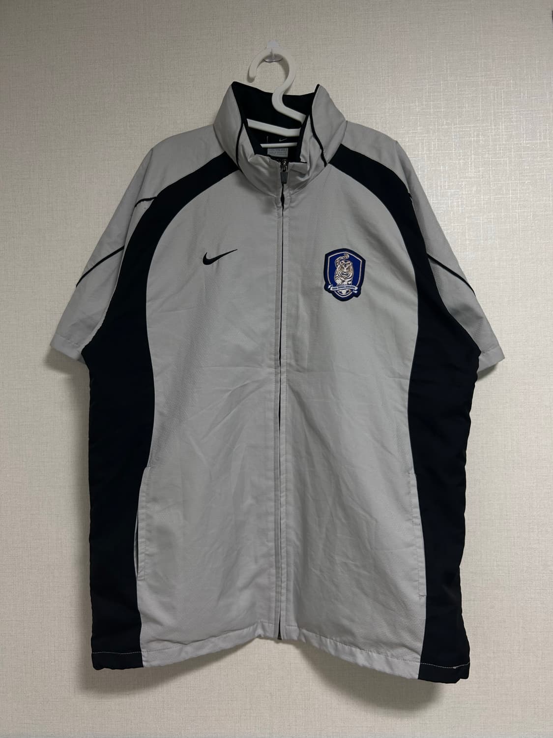 나이키 국대 반팔 바람막이 자켓 그레이 XXL 110 상품이미지3