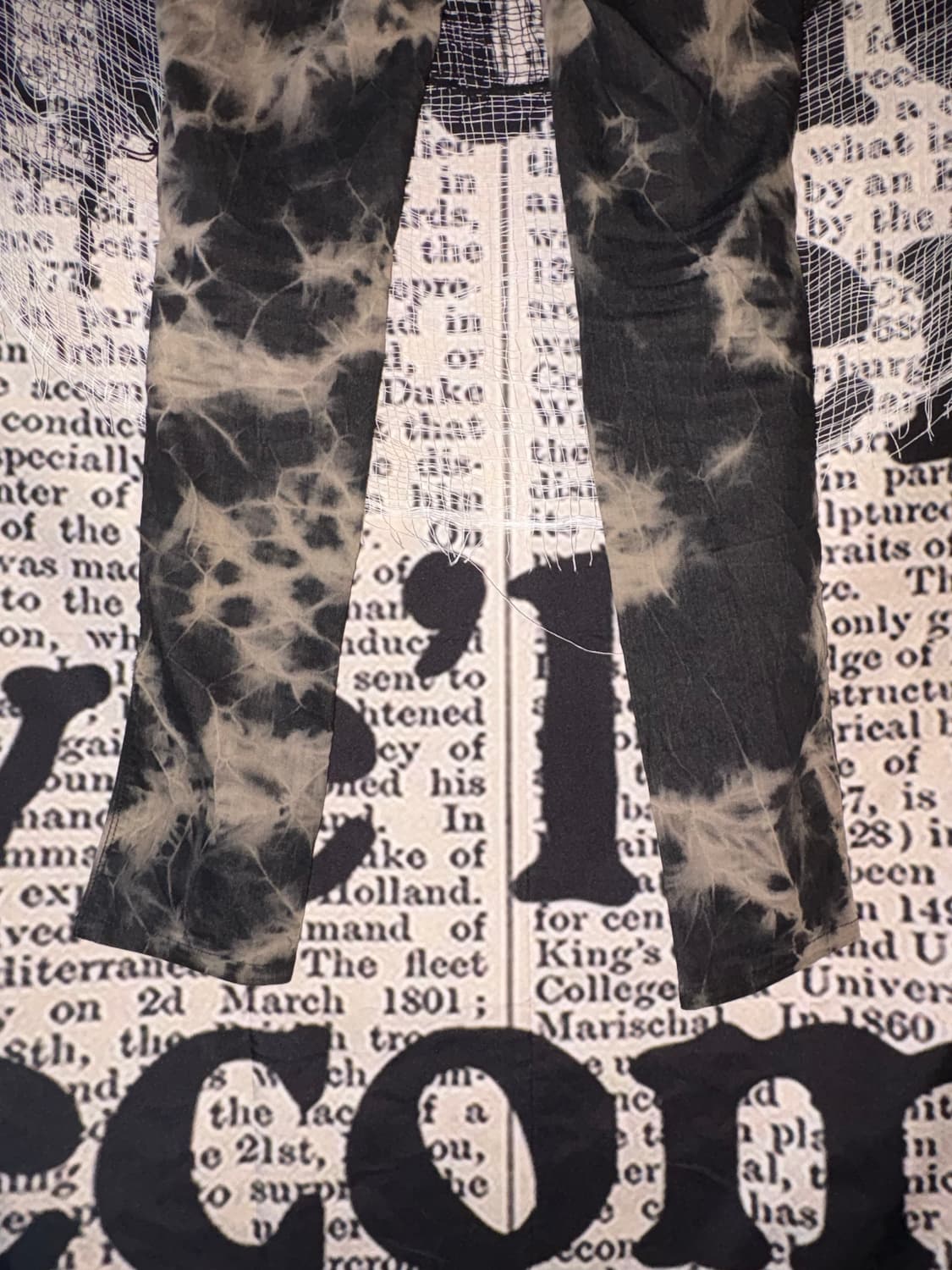 tie dye grey slim jeans  상품이미지6