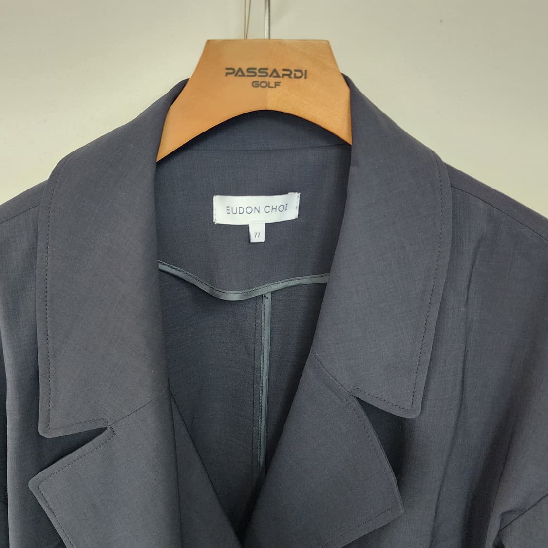 유돈초이 더블 버튼 자켓 네이비 상품이미지2