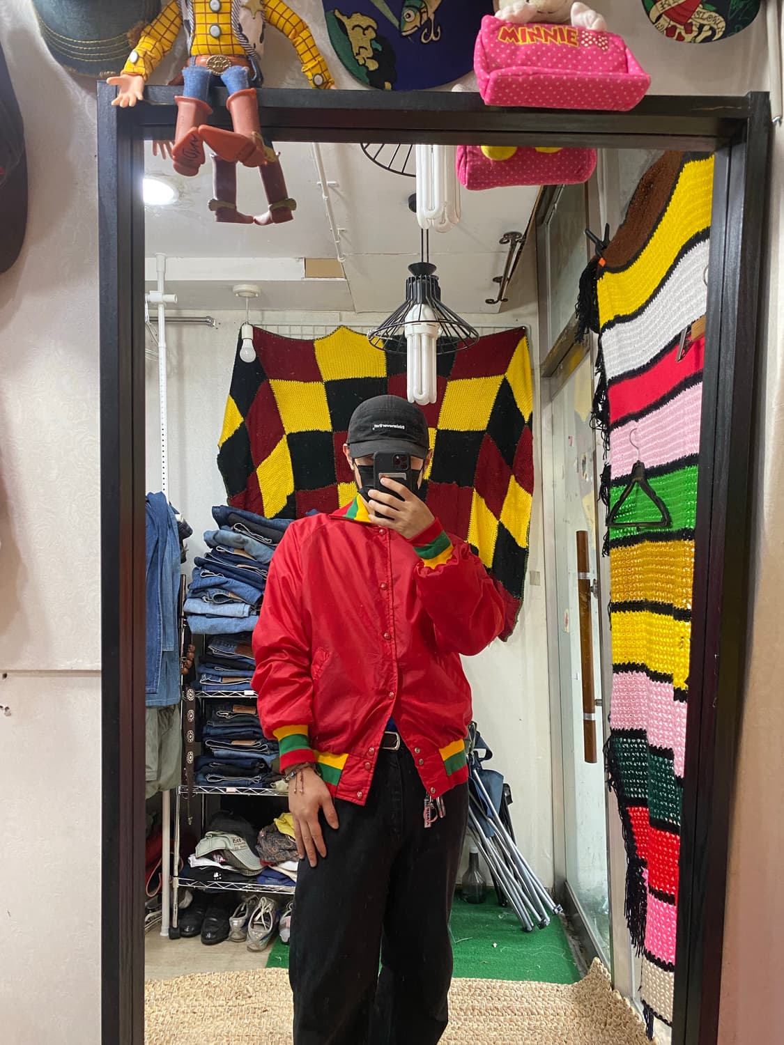 [M] 90s USA Nylon Stadium Jack 상품이미지8