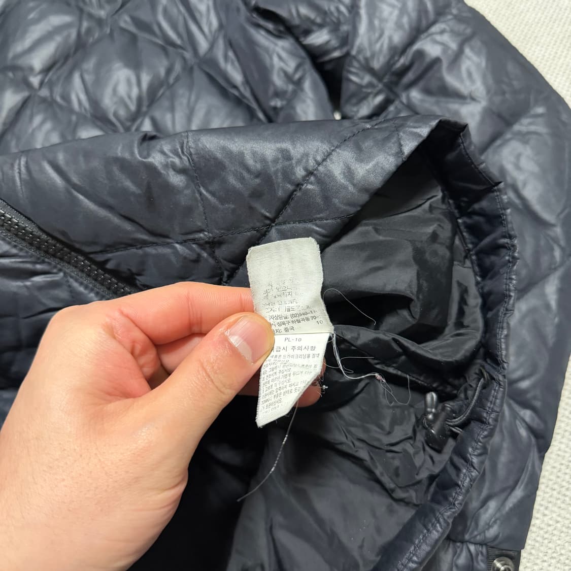 노스페이스 600 다이아몬드 경량 패딩 상품이미지4