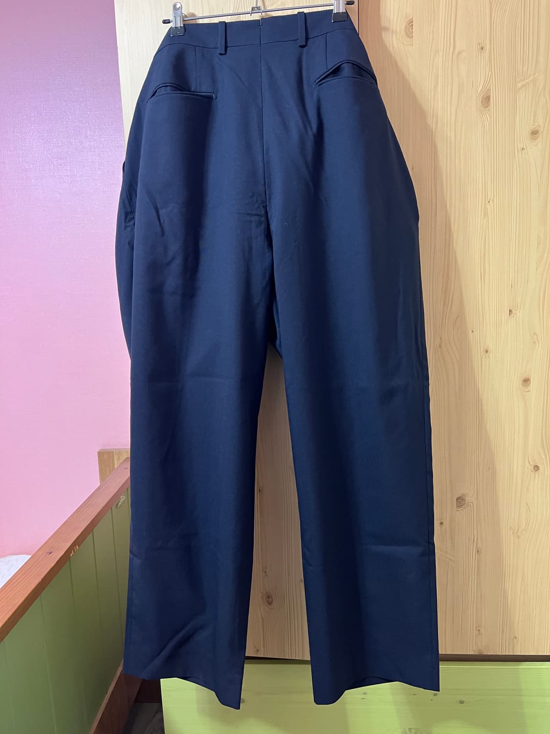 아틀리에 델디오 울 코듀라 와이드 팬츠 L 상품이미지2