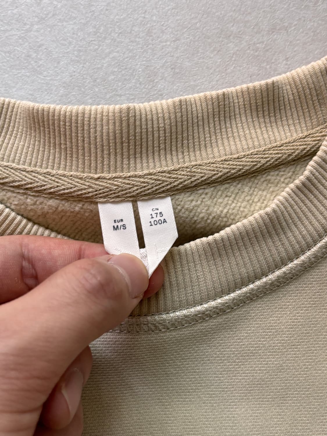 아르켓 코튼 스웻셔츠 (M) AcneStudios Ourlegacy St 상품이미지4