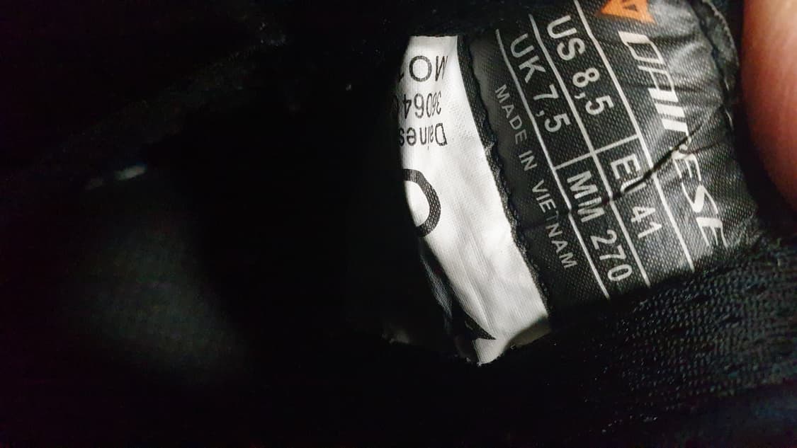 다이네즈 ATIPICAIR 오토바이 신발 270 상품이미지9