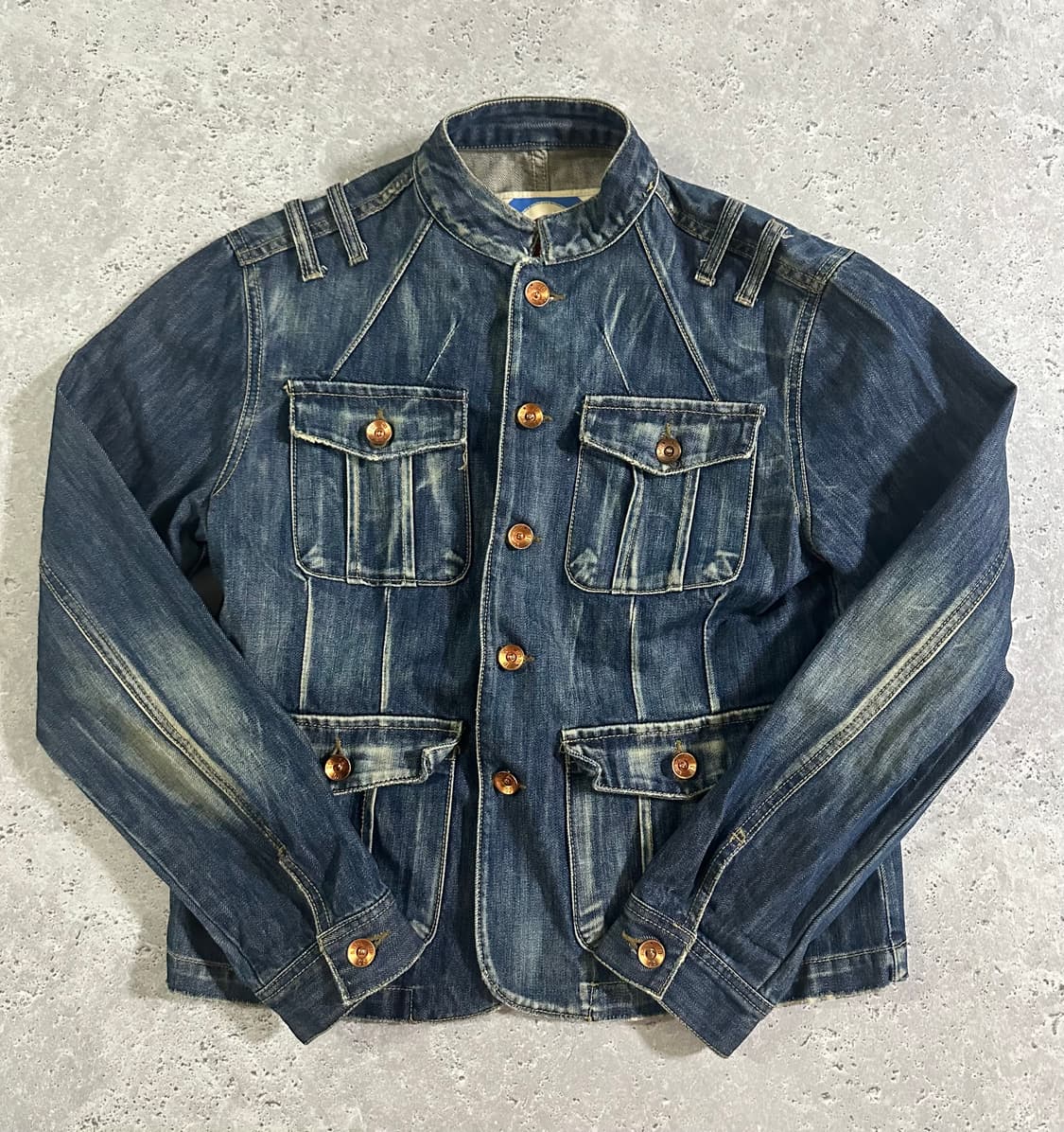 a.n.b NEWYORK 빈티지 4-포켓 데님 자켓 상품이미지2