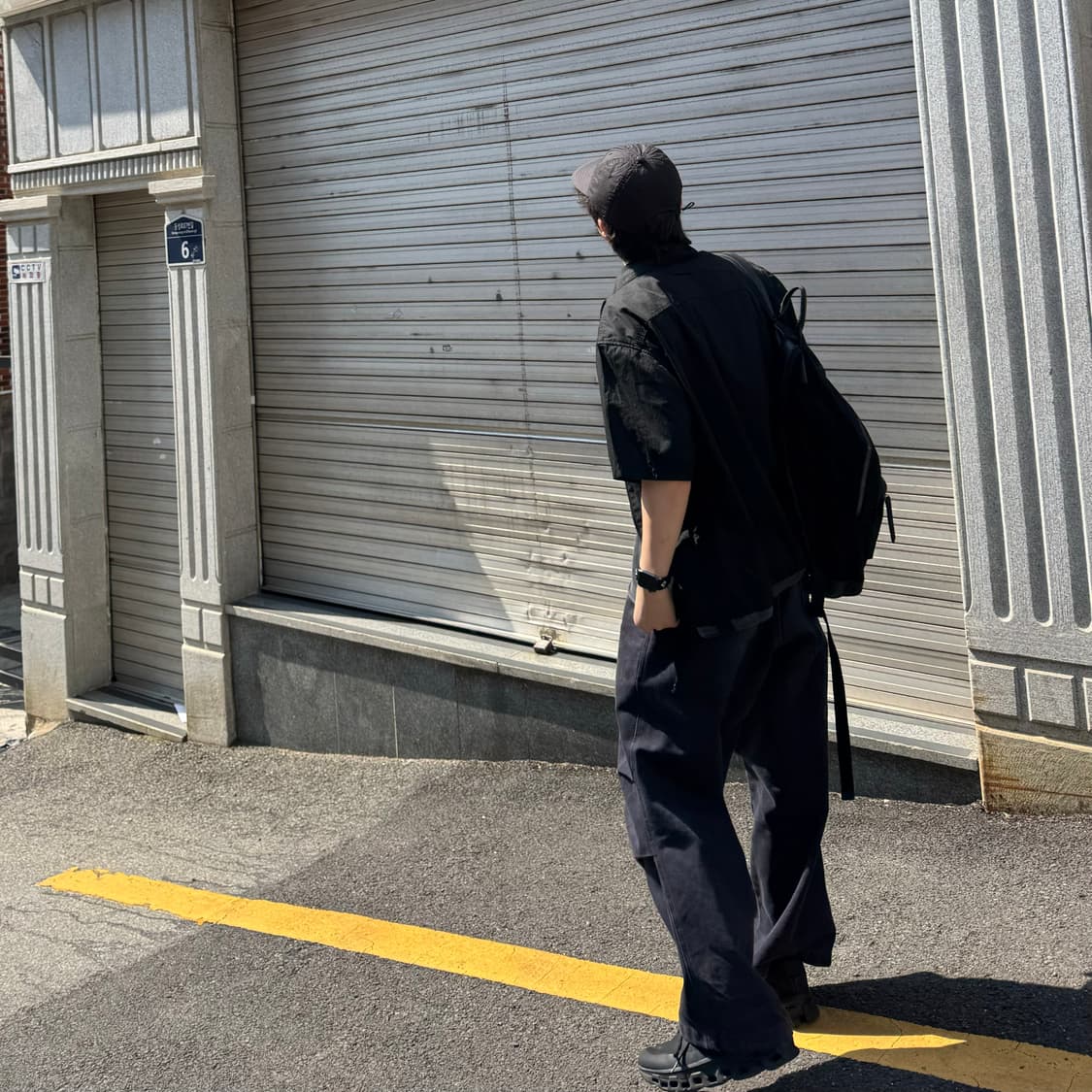 해칭룸 Boxer Shirket Jet Black 상품이미지2