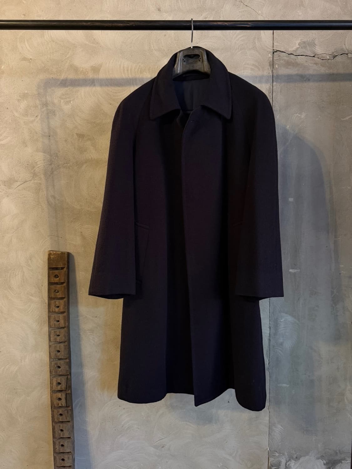 크롬비 울 모헤어 래글런 코트 100 상품이미지5