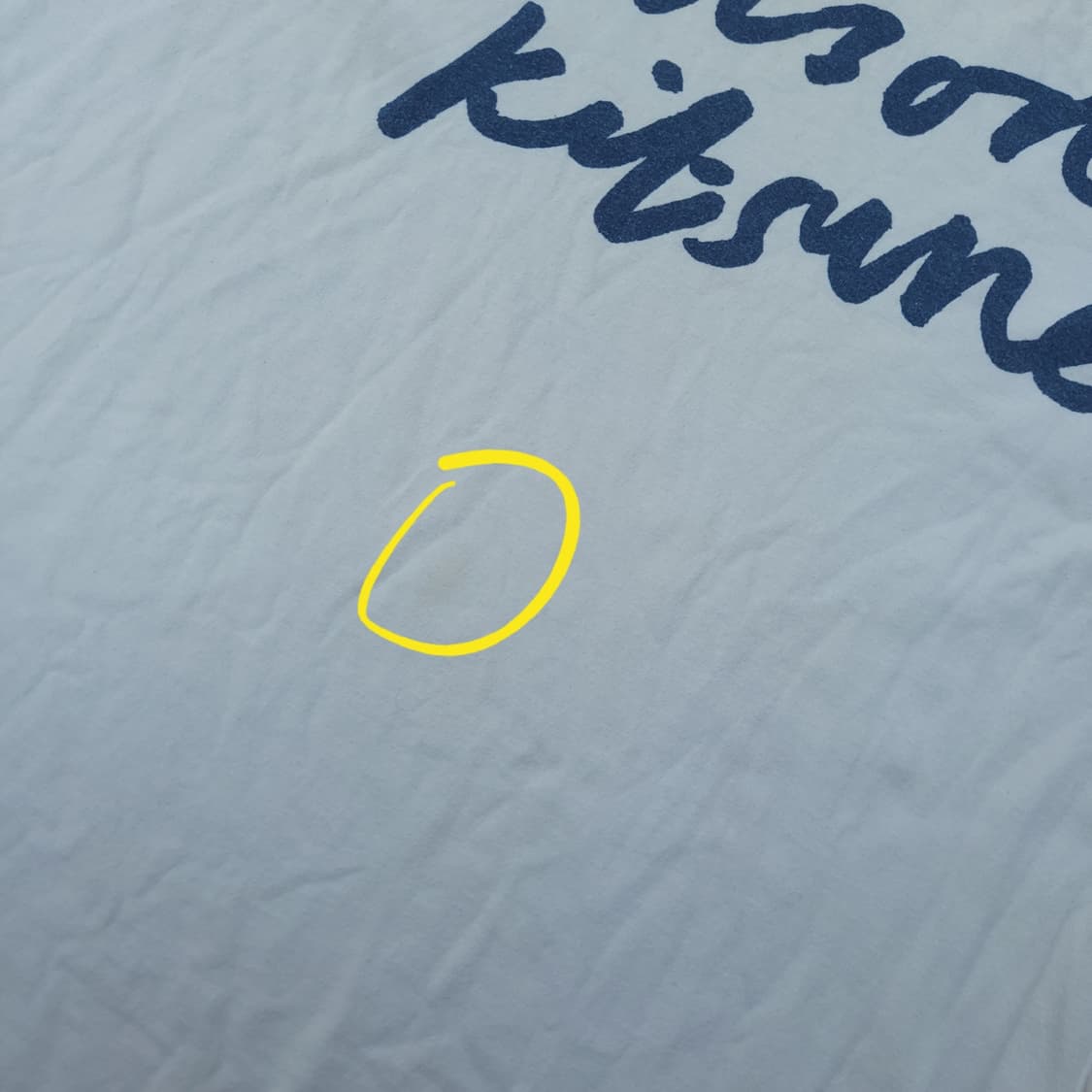 메종키츠네 핸드라이팅 티셔츠 상품이미지8