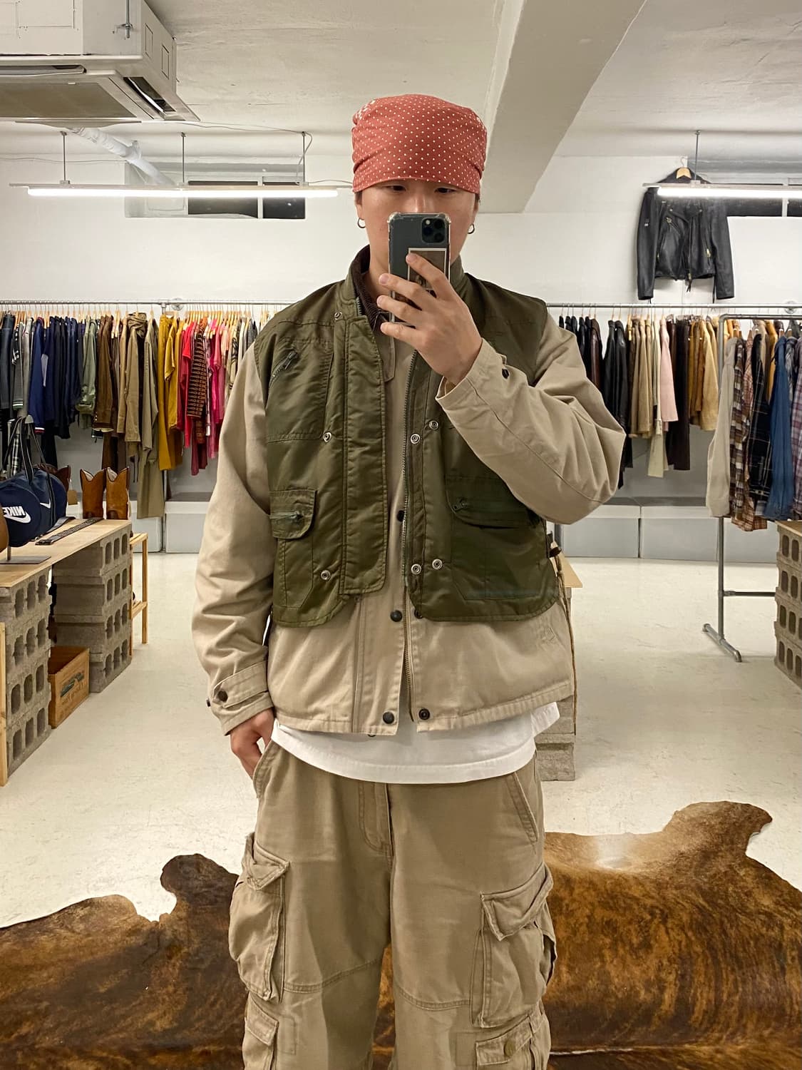 VTG lace-up tactical vest 빈티지 택티컬 베스트 상품이미지1
