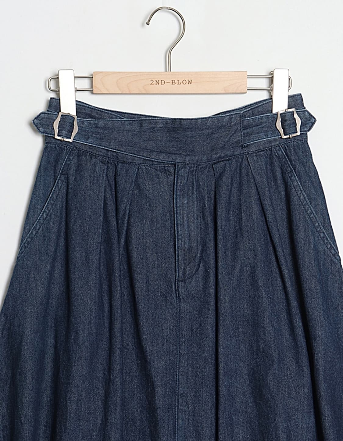  Dessin Gurkha Denim Skirt (26) 상품이미지2