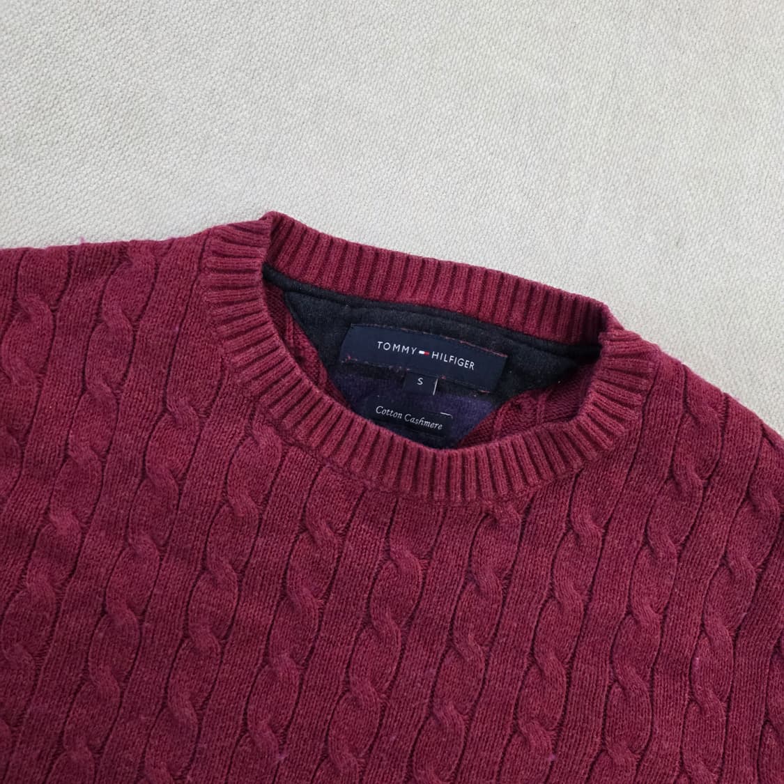 [S] 타미힐피거 케이블 울 니트 0129J2 상품이미지2