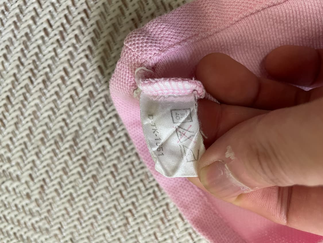 폴로 랄프로렌 핑크 카라 반팔티  상품이미지5