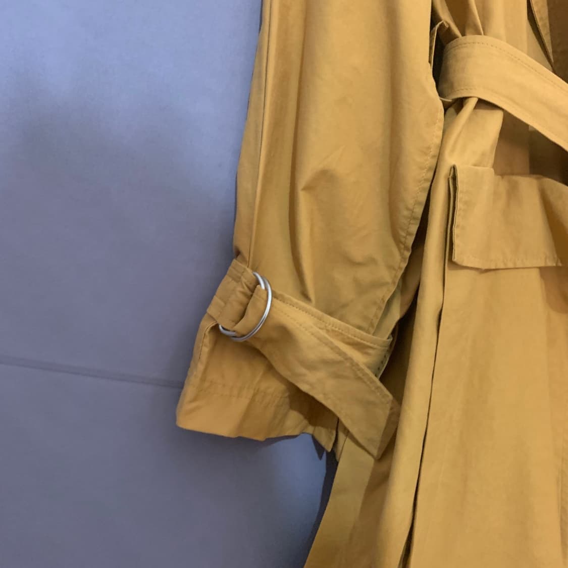 82 시스템 리본 벨티드 트렌치 코트 상품이미지4