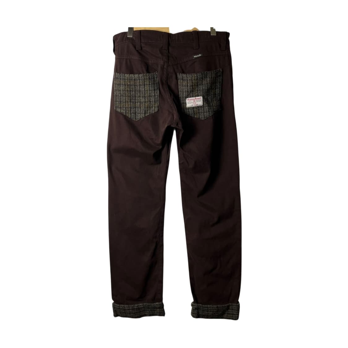 [Wrangler] 랭글러 x 해리스트위드 롤업 코튼팬츠 상품이미지1