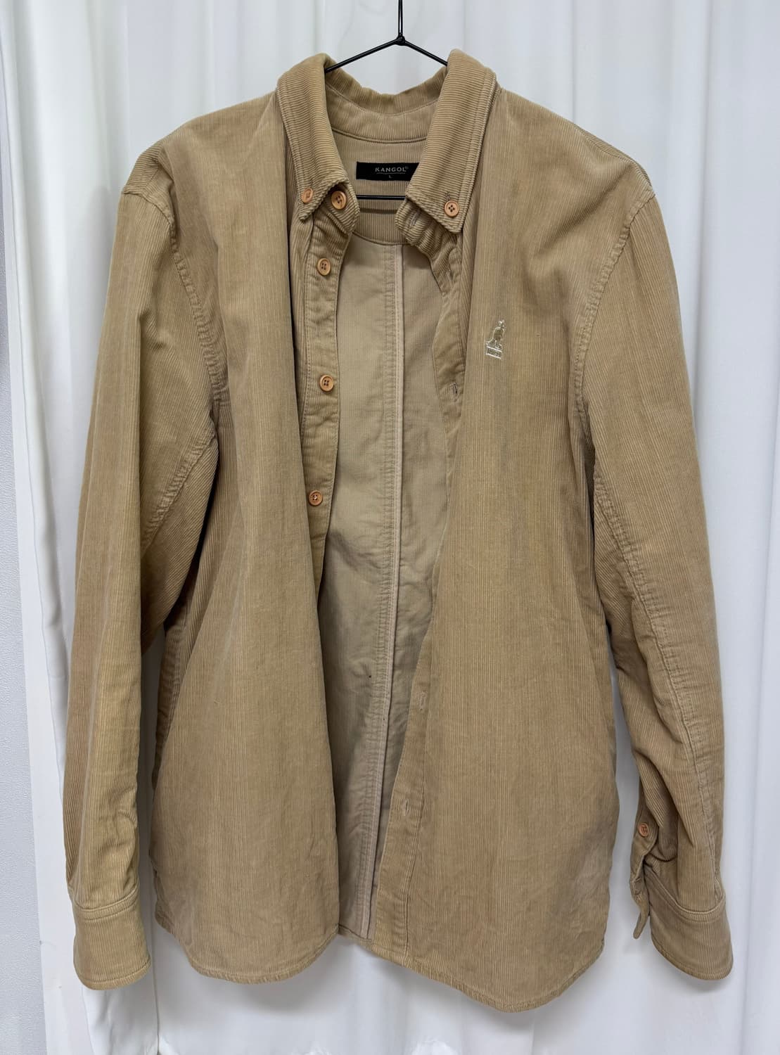 캉골 코듀로이 셔츠 L 상품이미지2