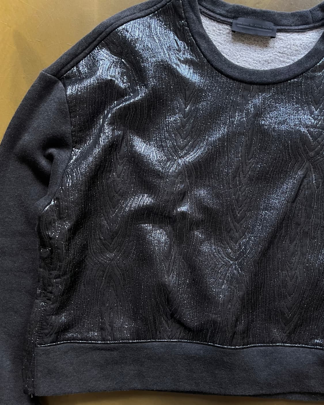 DIESEL BLACK GOLD Varnished Print Sweats 상품이미지5