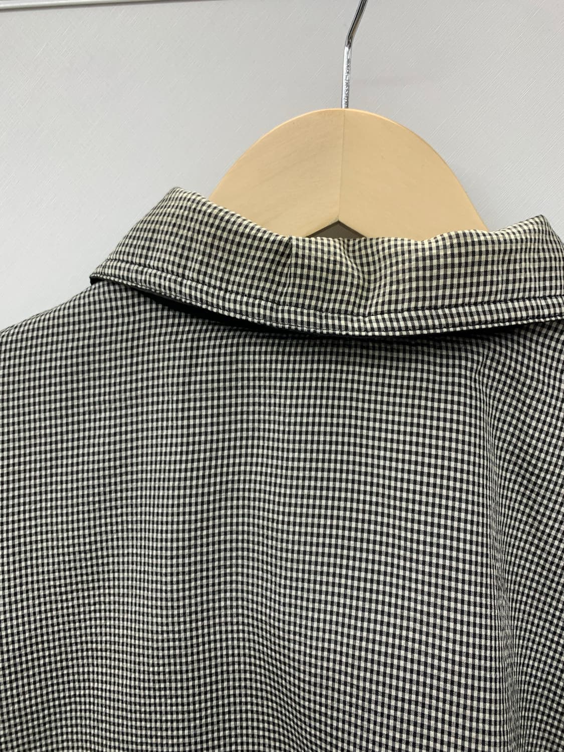 재패니즈 체크 봄버 상품이미지6