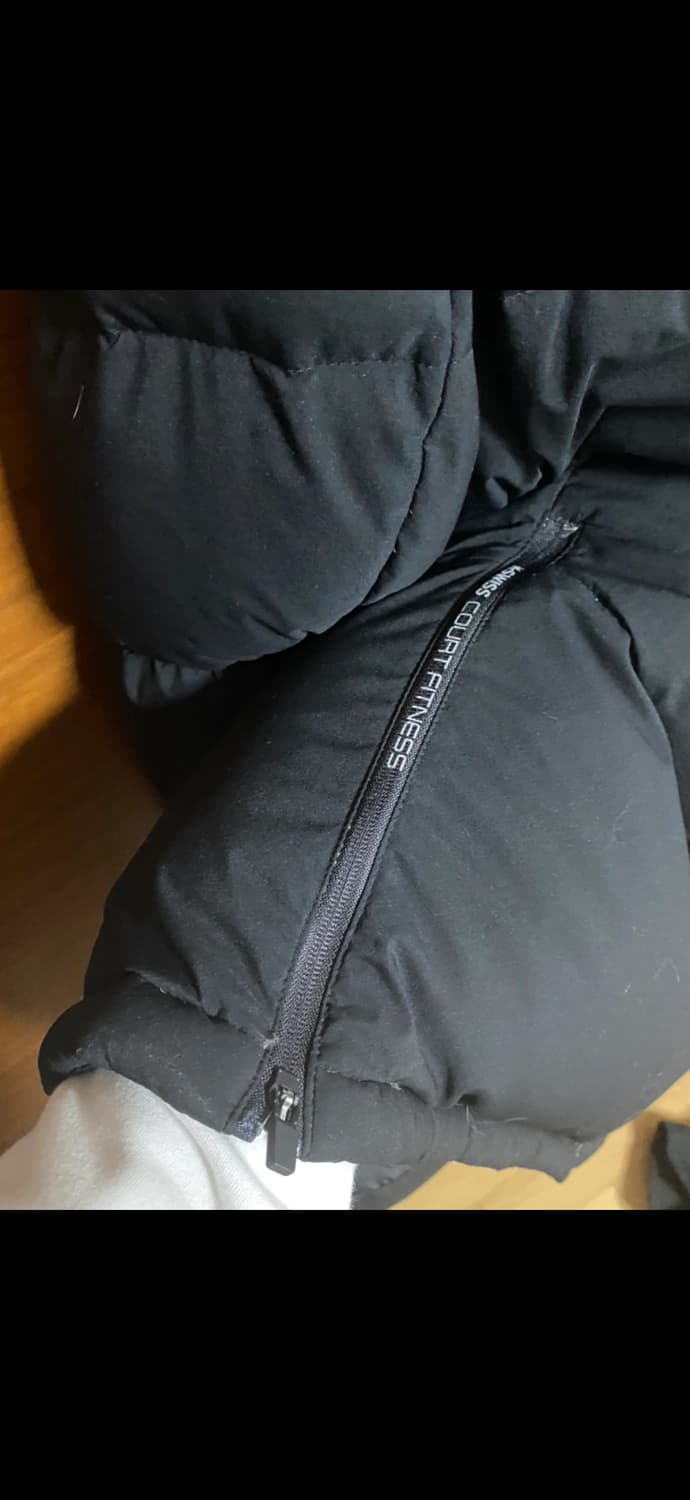 케이스위스 블랙 롱패딩 m 상품이미지5