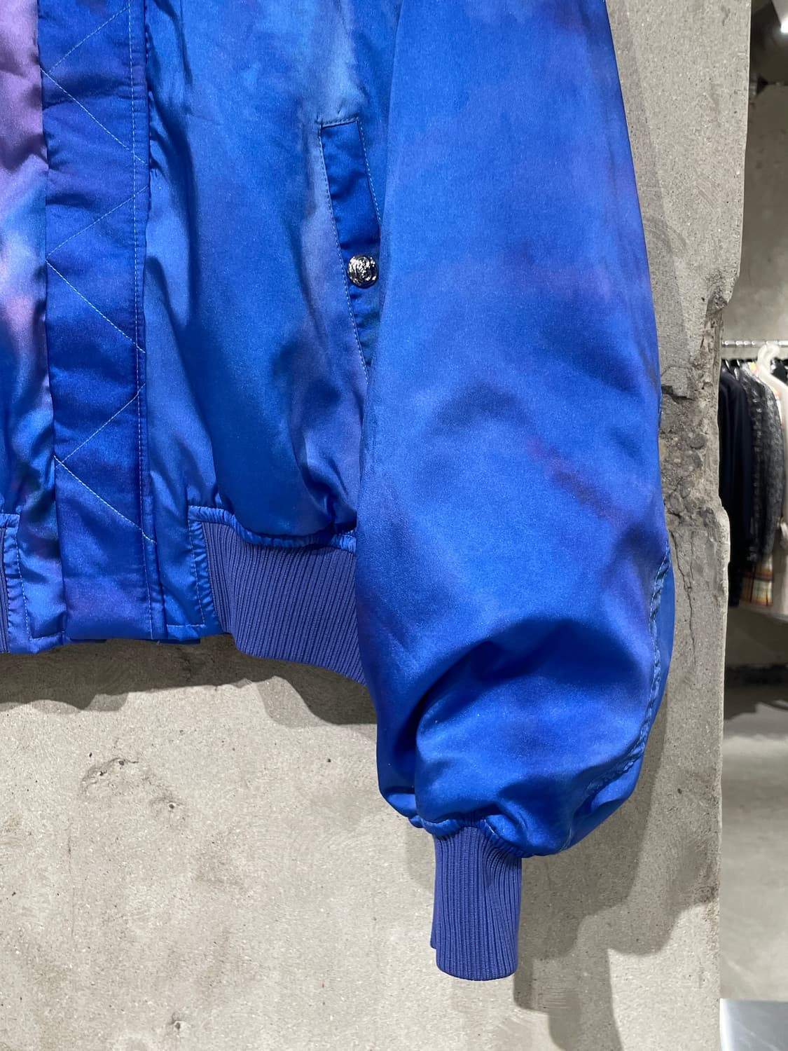 블루마블 타이다이 히든 집업 봄버 자켓 상품이미지5