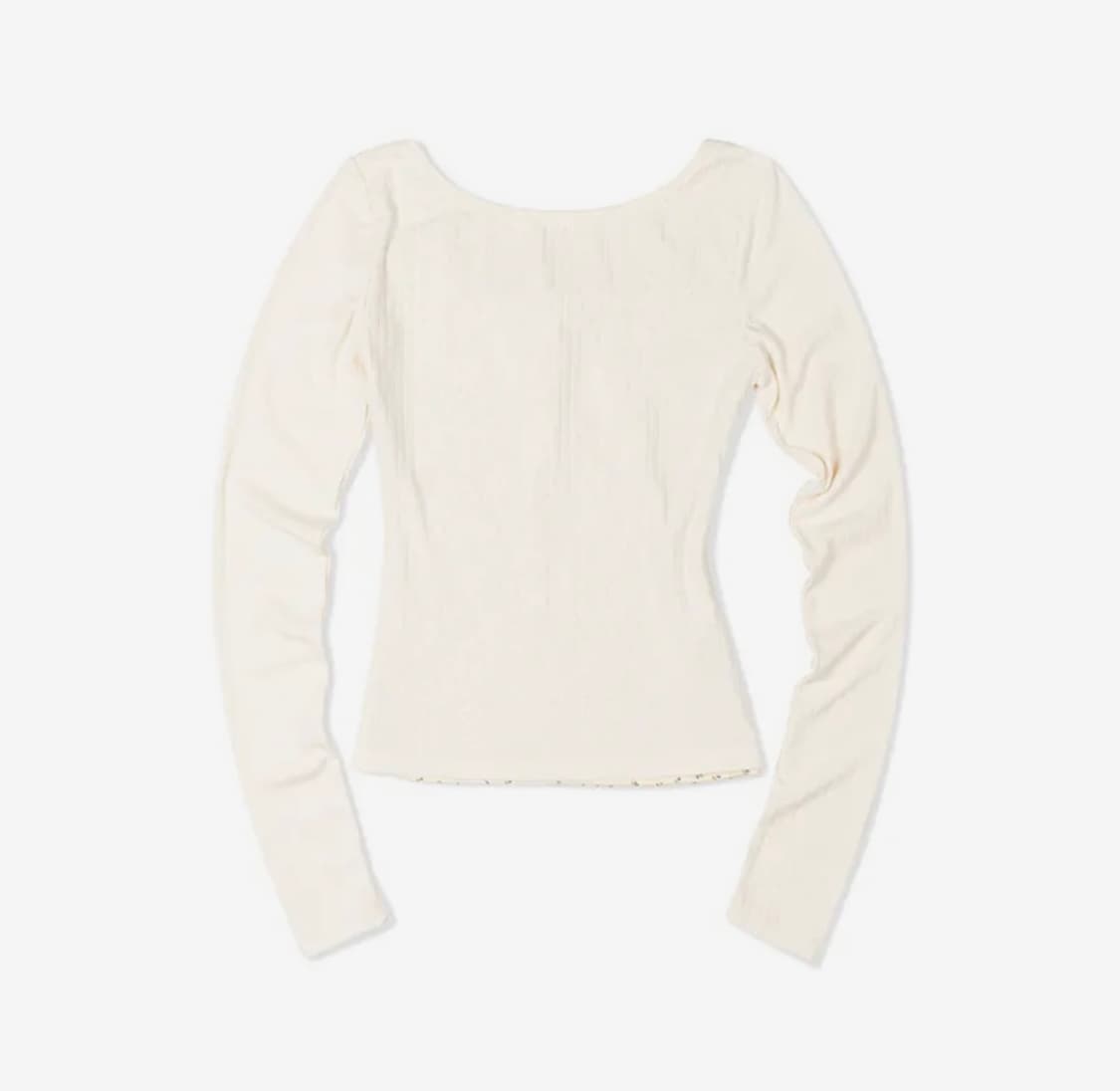 모아 플로랄 레이어드 슬리브 상품이미지2